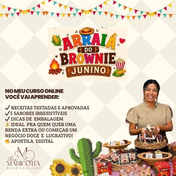 Arraiá do Brownie Junino